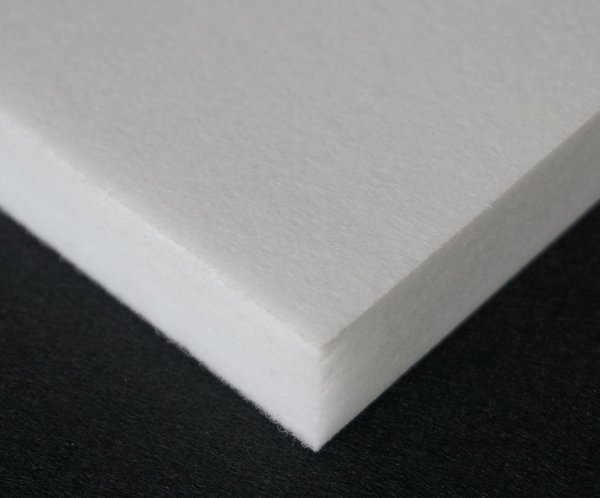 4er Set Planopol PLUS, weiß 20 mm, Polyestervlies, 1.150 x 580 mm, auch als Pinnwand geeignet